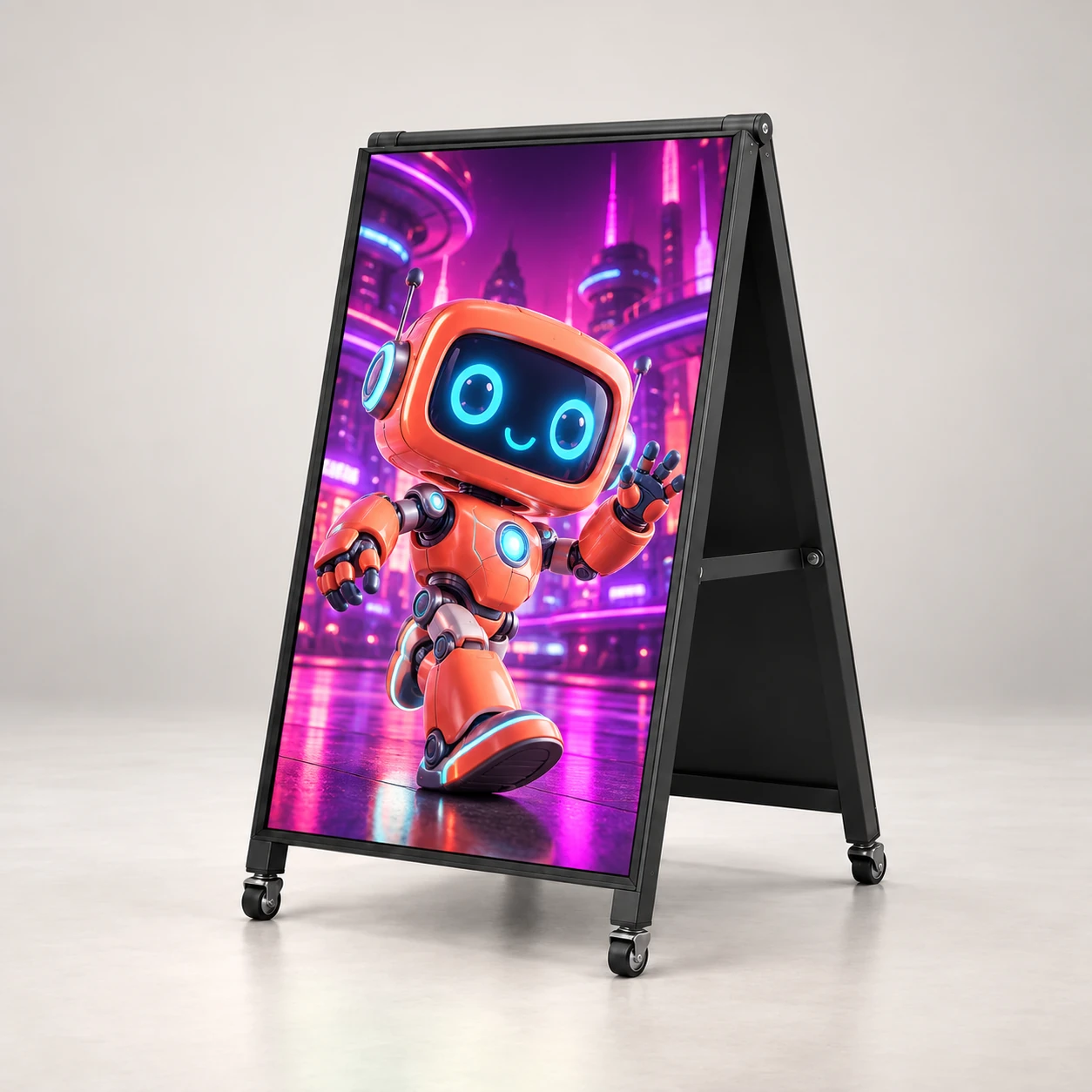 Compact Mobile LED Board reference-based product render