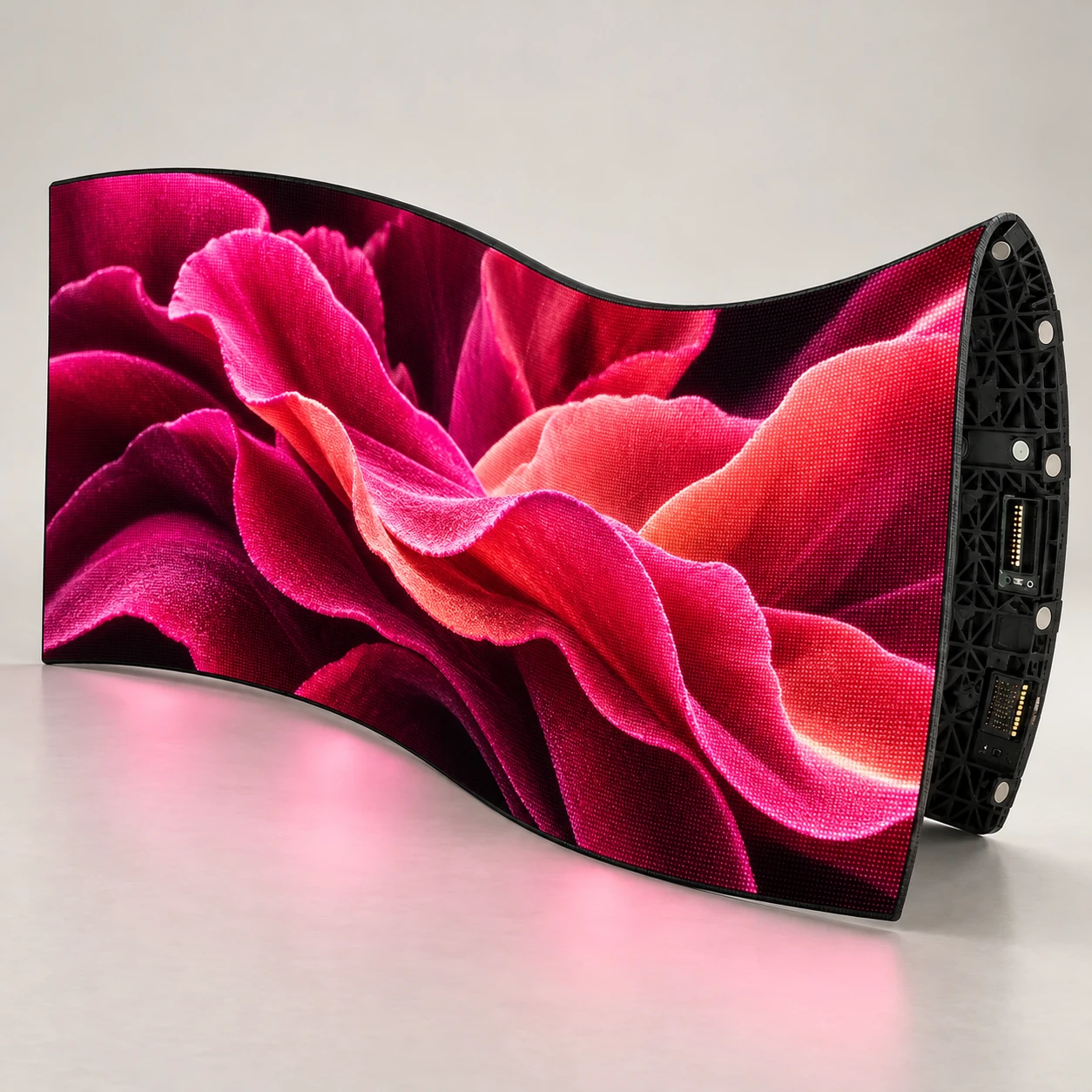 Flexible LED Display reference-based product render