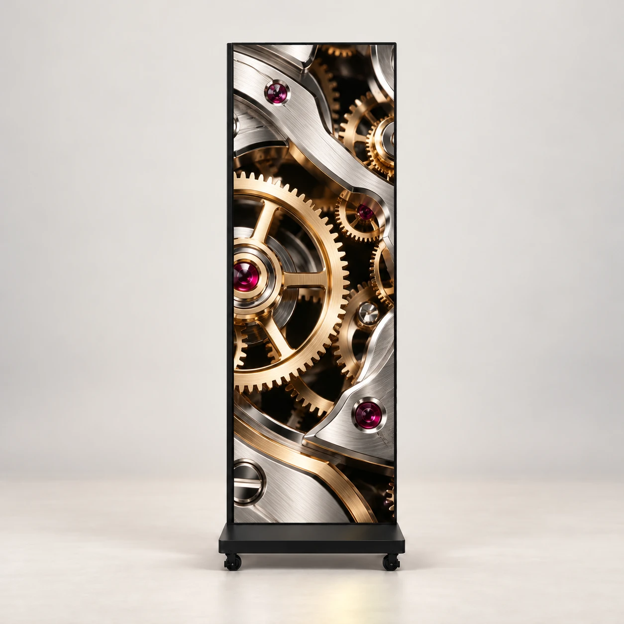 HB-X1.25 LED poster display product render