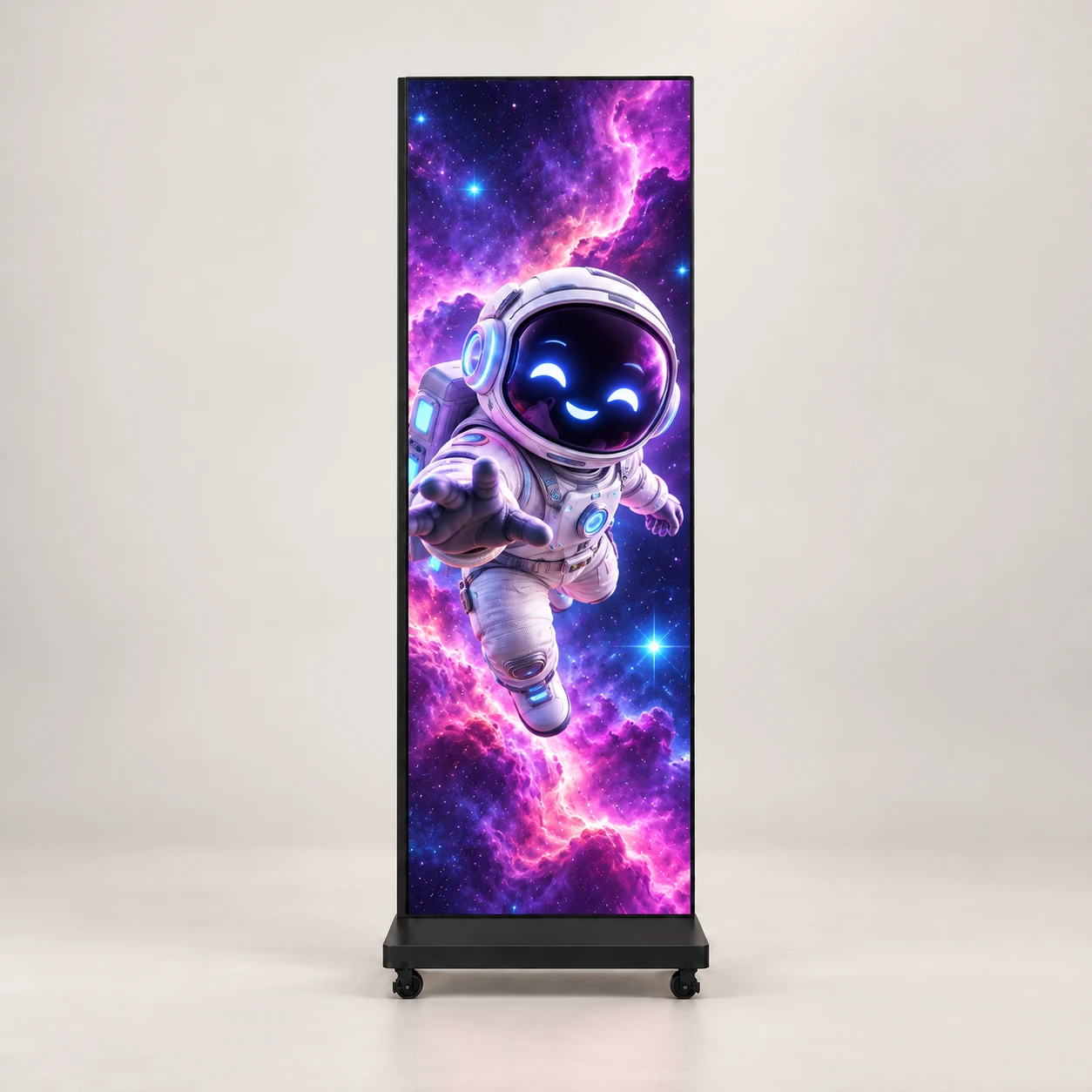 HB-X1.53 LED poster display product render