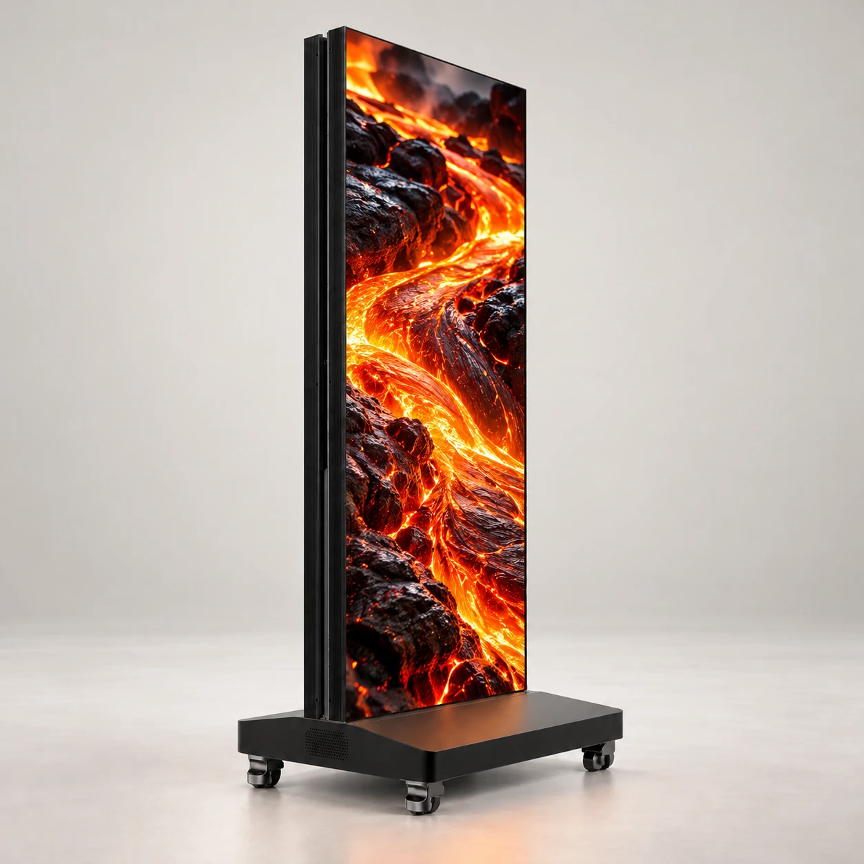 HB-X2.5 LED poster display product render