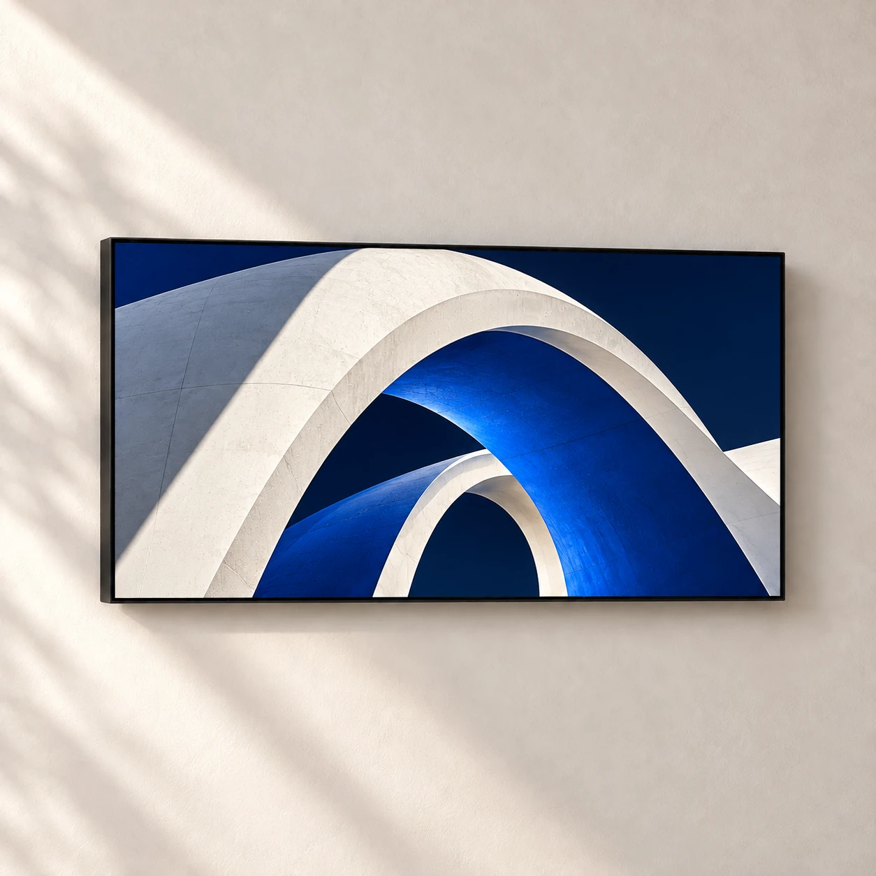 43-inch Wall-mounted LCD reference-based product render