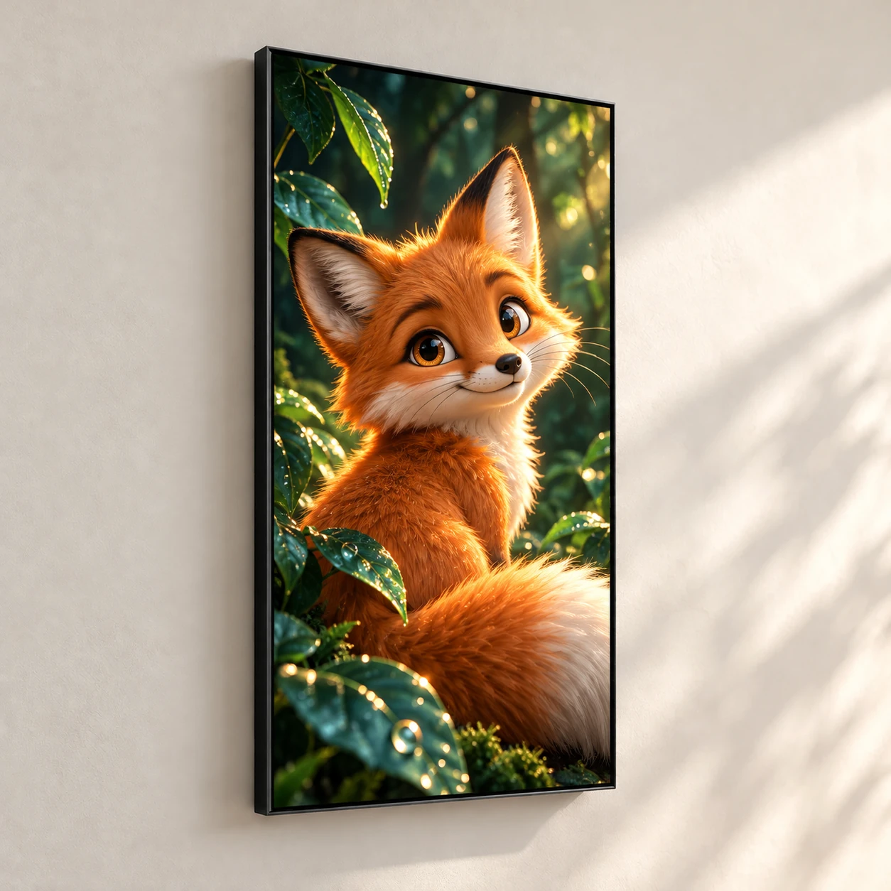 85-inch Wall-mounted LCD reference-based product render